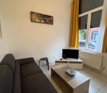 Roubaix Apartment | appart cosy 2P- proche métro, Lille à 15 min