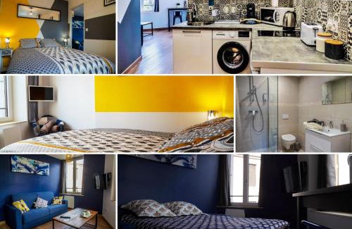 Saint-Roch - Badouillere - Chavanelle Apartment | Appart'Hotel La Cité Des Affaires Centre ville,Gare