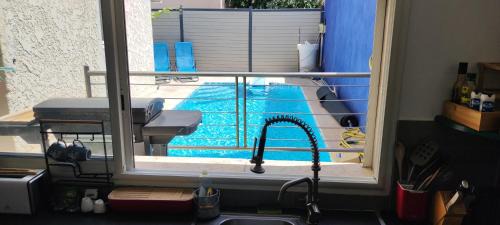 Sainte-Marguerite Apartment | Appart Piscine Privée 80M2 7mn vélodrome et Métro