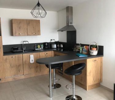 Quartier Malherbe Apartment | Appart. sur Caen avec Garage et Wifi.