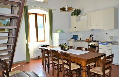 Serravalle Pistoiese House | Appartamento Clarabella A: A characteristic and welcoming two-story apartment that is part of a villa built on a hillside, surrounded by meadows and woods, with Free WI-FI.