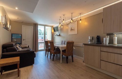 Le Touquet-Paris-Plage Apartment | Appartement pour 6 pers dans résidence avec piscine couverte, parking (264)