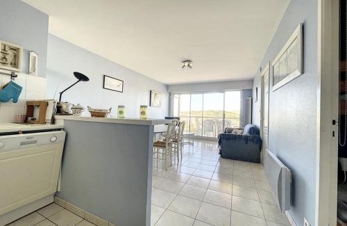 Stella-Plage Apartment | Appartement 1 Chambre + Cabine avec Vue sur Mer & Dunes, 3ème Étage avec Ascenseur - FR-1-236-73
