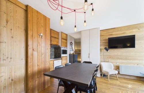 La Rosiere Apartment | Appartement 2 Pièces Cabine pour 6 Personnes - Skis aux Pieds, Balcons, Parking, WIFI ! - FR-1-398-548