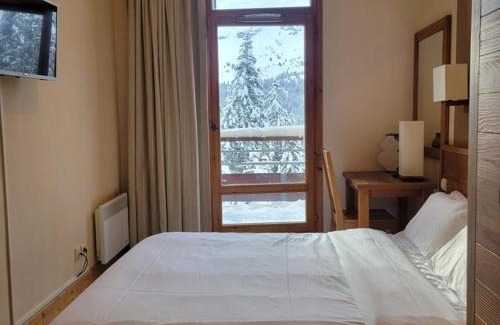 Flaine Apartment | Appartement 3 pièces à Flaine, Résidence de Luxe avec Piscine, Spa et Salle de Sport, Pied des Pistes - FR-1-687-6