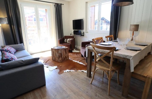 Les Gets Apartment | Appartement 3 pièces cosy centre des Gets, proche télécabine, Wi-Fi - FR-1-623-311
