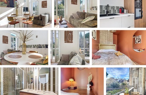 Le Chapitre Apartment | Appartement Architecte - Haut Canebiere - Les Frères de la Loc'