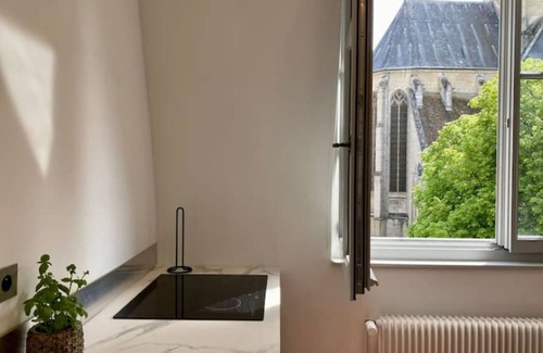 Dijon Centre Ville Apartment | Appartement au Cœur de Dijon Avec vue Exceptionnelle sur L'église Saint-michel