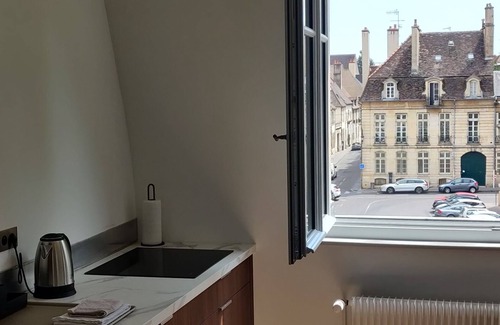 Dijon Centre Ville Apartment | Appartement au Cœur de Dijon Avec vue Exceptionnelle sur L'église Saint-michel