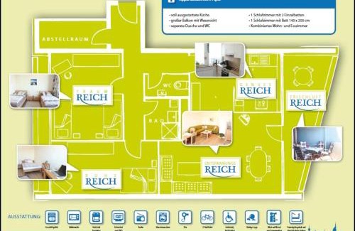 Mitte-Sud Apartment | Appartement Aussichtsreich
