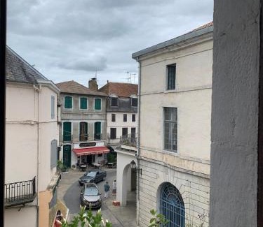 Salies-de-Bearn Apartment | Appartement authentique et chaleureux au cœur de Salies-de-Béarn, dans le quartier historique avec commerces et restaurants au pied, à deux pas des thermes
