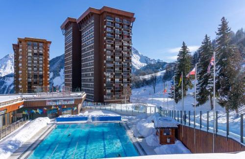 Le Corbier Apartment | Appartement avec balcon au pied des pistes de ski