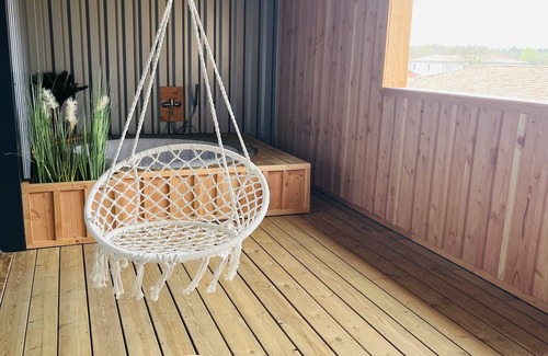 Mios Apartment | Appartement Avec Spa Privatif sur Terrasse Couverte à Labri des Regards