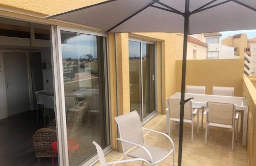 Port Leucate Apartment | Appartement avec terrasse, 4 couchages, plage à proximité, parking - FR-1-81-536