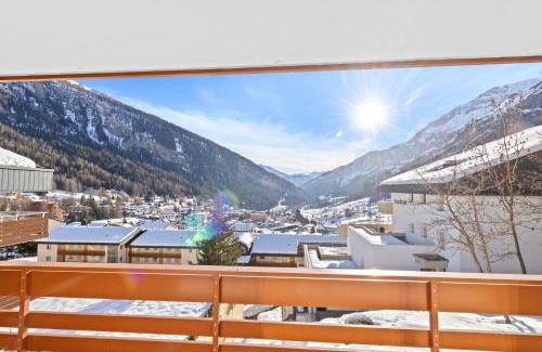 Leukerbad Apartment | Appartement avec vue majestueuse sur les montagnes