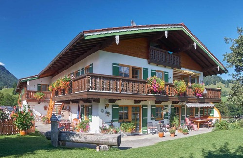 Ramsau bei Berchtesgaden Apartment | Appartement Bergsteigerstubn, 1-2 Personen, 29 qm, Dusche/WC, Balkon, SAT-TV, W-LAN, Wohnschlafzimmer