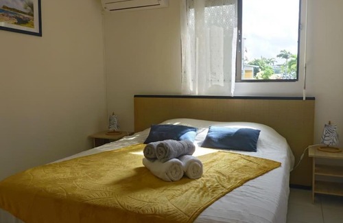Bas du Fort Apartment | Appartement Blue Coco T3 vue mer dans résidence avec piscine