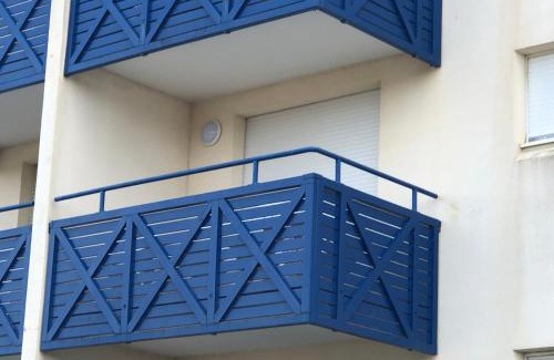 Lacanau-Ocean Apartment | Appartement Climatisé avec Piscine & Mer Bleu Marine