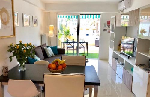 Riou - Petit Juas - Av de Grasse Apartment | Appartement Cosy Calme Central-Terrasse Proche Palais