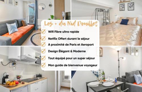 Centre Apartment | Appartement cosy et lumineux, 20 min de Paris, proche Stade de France et CDG, Wifi