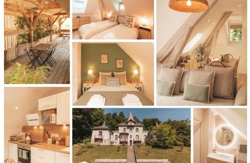 Vaulnaveys-le-Haut Apartment | Appartement dans Manoir avec piscine face au Golf d'Uriage