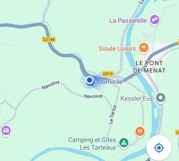 Menat Apartment | Appartement dans les Gorges proche rivière