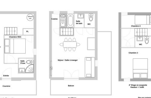 Crest-Voland Apartment | Appartement duplex cosy, 6 pers, proche pistes, garage privé, Crest-Voland - FR-1-595-73