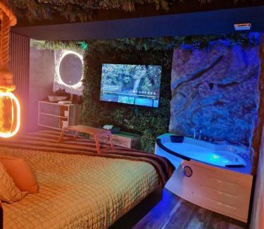 Tornac Apartment | Appartement La Cabane jacuzzi