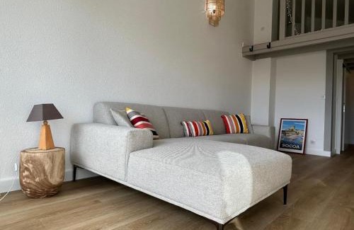 Behobie Apartment | Appartement lumineux avec balcon à Socoa, proche plage - FR-1-239-865