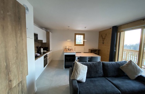 Combloux Apartment | Appartement Neuf T3 Face Mont Blanc