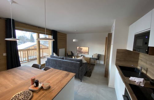 Combloux Apartment | Appartement Neuf T3 Face Mont Blanc