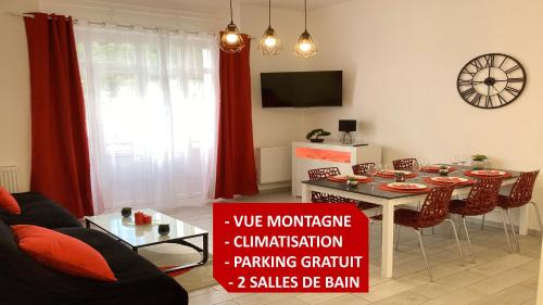 Lourdes Apartment | Appartement Stella 95 m2 climatisé parking proche Sanctuaires