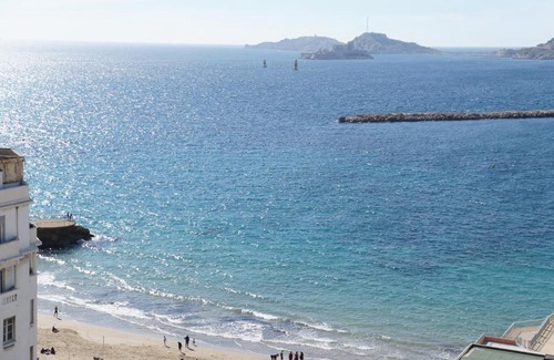 Le Pharo Apartment | Appartement T3 Pharo - Vue panoramique sur Notre Dame et la plage des Catalans