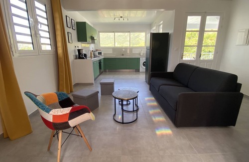 Les Anses-d'Arlets Apartment | Appartement vue mer Chez Ti Louis - Grande Anse
