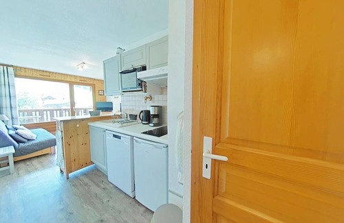 Le Grand-Bornand Apartment | Apt 2 rooms, 6 pers, near slopes, parking, pets allowed