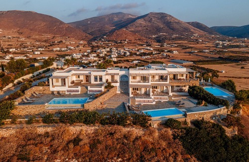 Parasporos Villa | AQUA retreat in Paros with private pool, stunning sea view, near sandy beaches