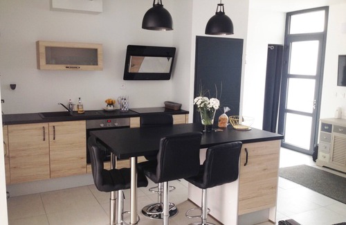 Les Sables d'Olonne House | Arago House with 4/5 stars sea view from the balcony 200m sea and shops