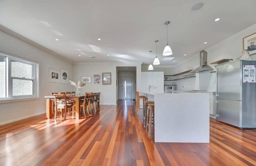 Orange House | Art House on Anson - Artistic Haven, Pets, Spa