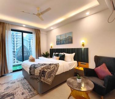 Mohangarh Apartment | Arth Studios, Omaxe Hazratganj Gomti Nagar Ext