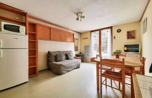 Bareges Apartment | Artigalas Residence - Studio with balcony and covered parking in the opposite of Barèges