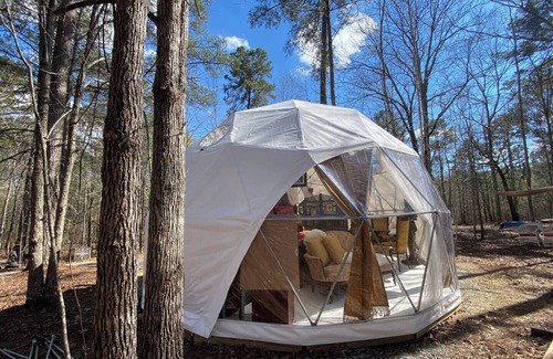 Lake Oconee RV Rental | Artistic Forest Dome Escape Near Lake Oconee