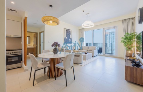 Jadaf Apartment | Aspin - 1BK Waterfront View – Creek Horizon