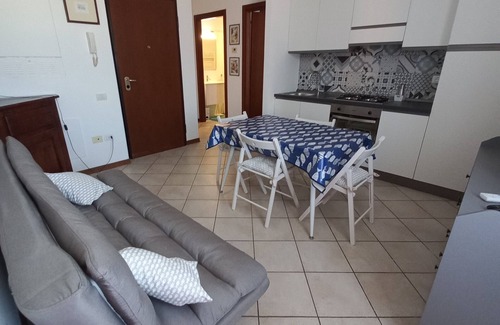 Piombino Apartment | At 5 m from the center In front of the church of the friars nice new three-room apartment well furnished