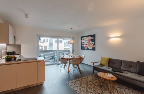 Gries Apartment | Cosy apartment for 4 guests with WIFI, TV, terrace and pets allowed