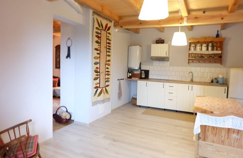 Faszcze Cottage | Attractive cottage in Zełwągi near the lake