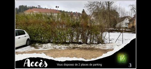 Damprichard Apartment | Au cœur des stations de ski, 10 min de la suisse