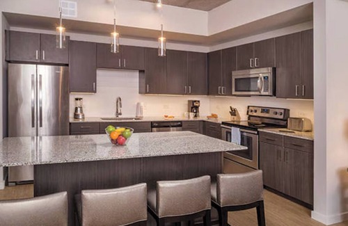 Civic District Condo | Austin Resort 1BR Suite Friday Check-In