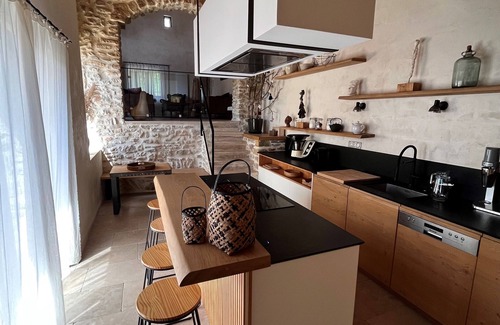 Barjac House | Authentic House, near Uzès, amazing view