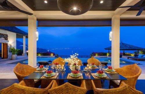 Lamai Villa | Authentic Thai Palace 5br Panorama Sea View