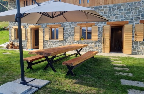 Roncegno Ski Chalet | Authentic wooden chalet with panorama, fireplace and alpine flair